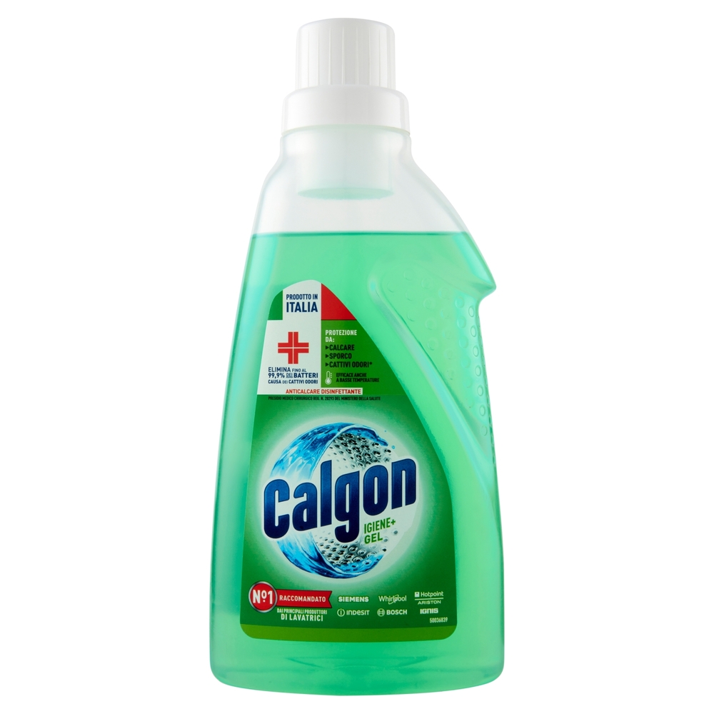 Calgon Igiene+ Gel Anticalcare disinfettante lavatrice 750 ml